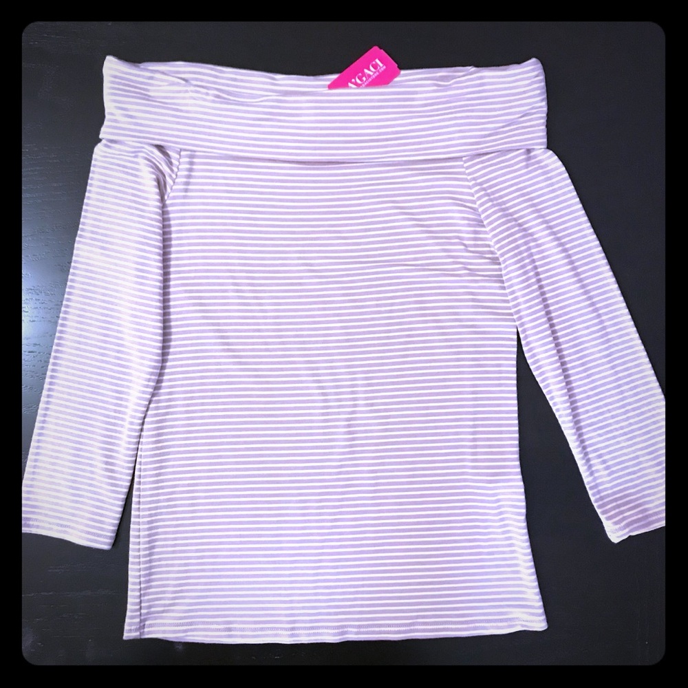 NWT [Heart Hips] Off-the-Shoulder 3/4 Sleeve